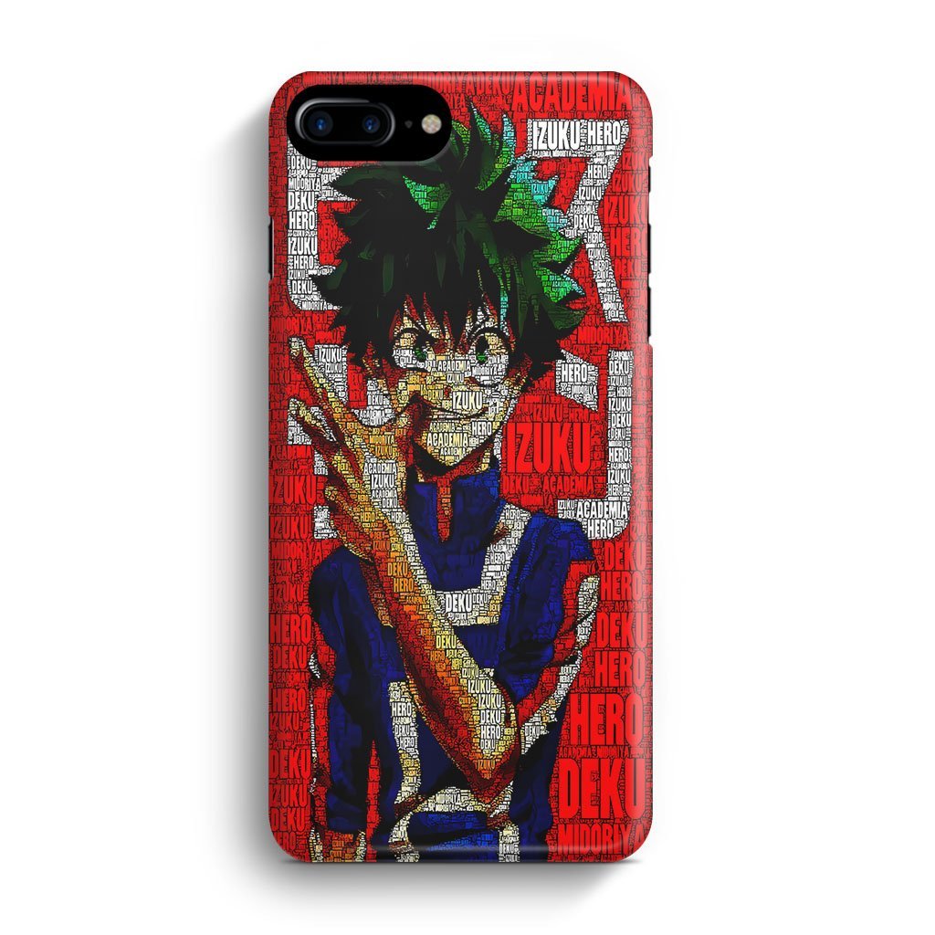 My Hero Academia Midoriya Izuku Collage iPhone 7 Plus / 8 Plus 3D Case