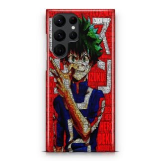 My Hero Academia Midoriya Izuku Collage Samsung Galaxy S25 / S25 Plus / S25 Ultra 3D Case