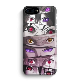 Naruto All Dojutsu Power iPhone 7 Plus / 8 Plus 3D Case