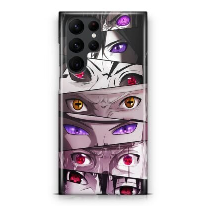 Naruto All Dojutsu Power Samsung Galaxy S25 / S25 Plus / S25 Ultra 3D Case