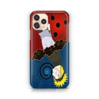 Naruto Sasuke Red Blue iPhone 13 / 13 Pro / 13 Pro Max / 13 Mini 3D Case