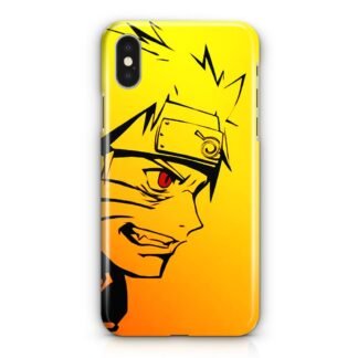 Naruto Shippuden Bijuu Mode Yellow iPhone X / XR / XS / XS Max 3D Case