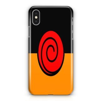 Naruto Shippuden Uzumaki Clan Logo iPhone X / XR / XS / XS Max 3D Case