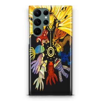 Naruto Tailed Beast Bijuu Samsung Galaxy S23 / S23 Plus / S23 Ultra / S23 FE 3D Case