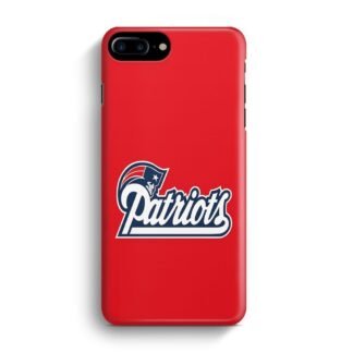 New England Patriots Red iPhone 7 Plus / 8 Plus 3D Case
