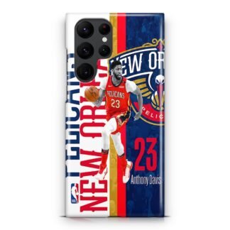 New Orleans Pelicans Anthony Davis Samsung Galaxy S25 / S25 Plus / S25 Ultra 3D Case