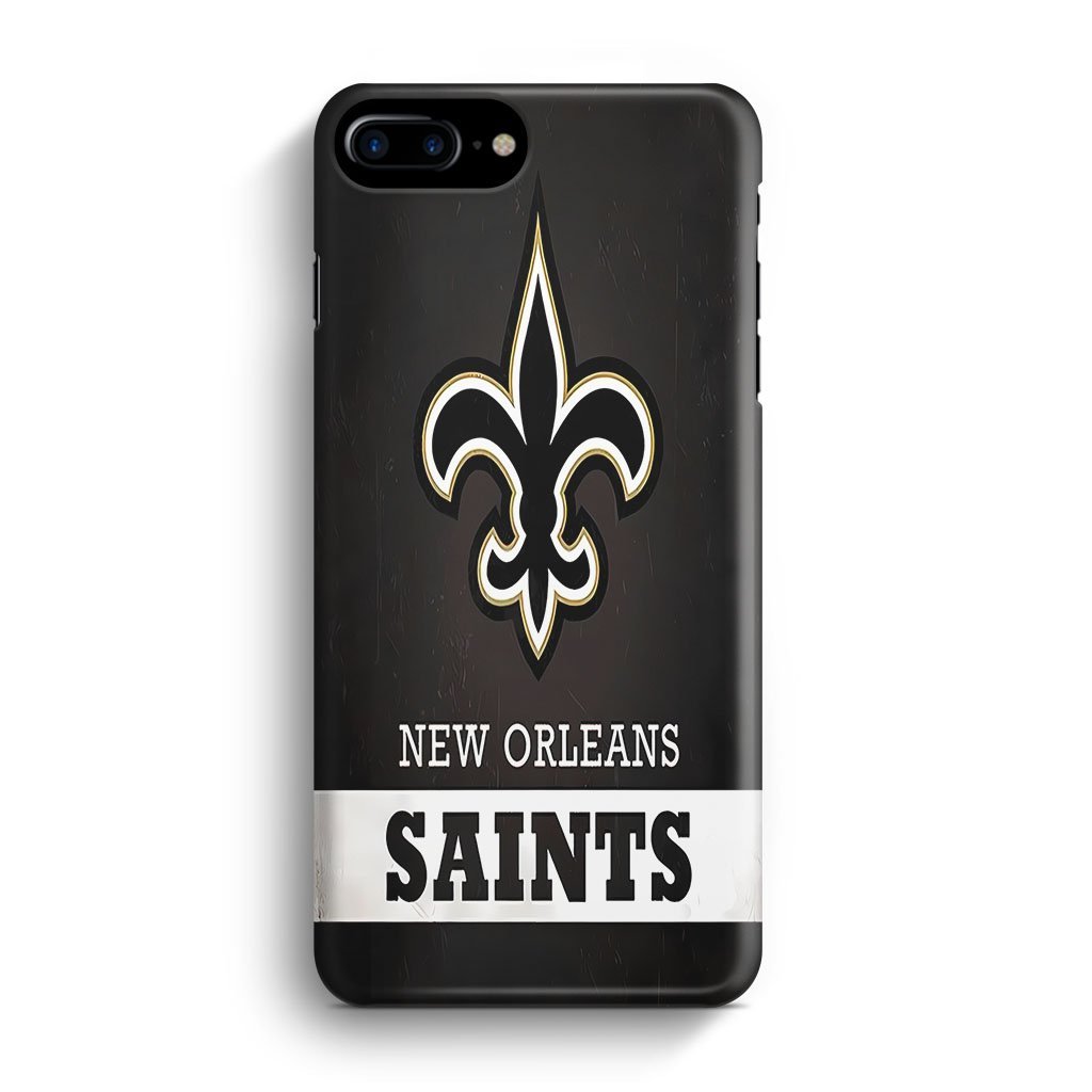 New Orleans Saints Black Logo iPhone 7 Plus / 8 Plus 3D Case