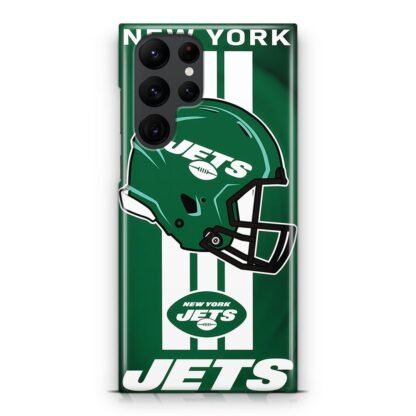 New York Jets Helmet NFL Logo Samsung Galaxy S25 / S25 Plus / S25 Ultra 3D Case