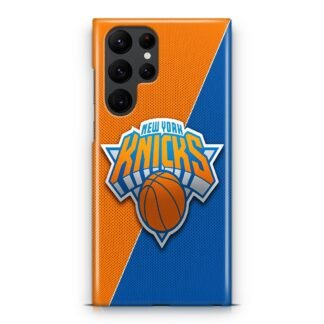 New York Knicks Carbon Logo Samsung Galaxy S25 / S25 Plus / S25 Ultra 3D Case