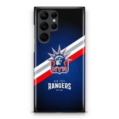 New York Rangers Logo Samsung Galaxy S25 / S25 Plus / S25 Ultra 3D Case