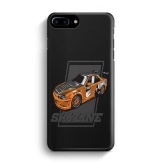 Nissan Skyline Black Cover iPhone 7 Plus / 8 Plus 3D Case