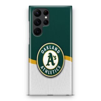 Oakland Athletics Carbon Logo Samsung Galaxy S25 / S25 Plus / S25 Ultra 3D Case