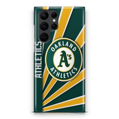 Oakland Athletics MLB Logo Samsung Galaxy S25 / S25 Plus / S25 Ultra 3D Case