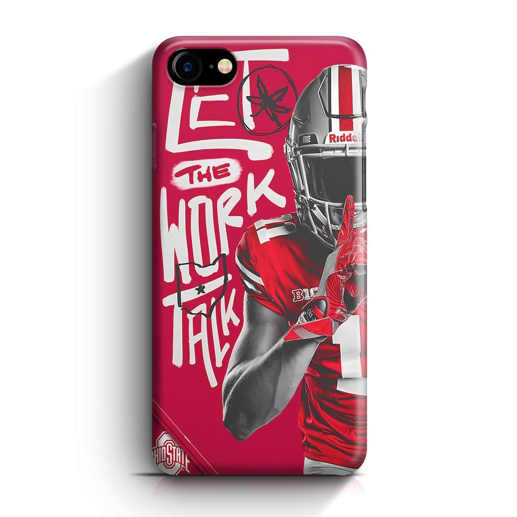 Ohio State NFL Let The Work Talk iPhone 7 / 8 / SE 2020 / SE 2022 3D Case