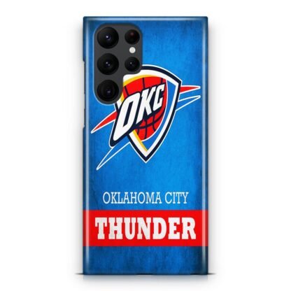 Oklahoma City Thunder Logo Samsung Galaxy S25 / S25 Plus / S25 Ultra 3D Case