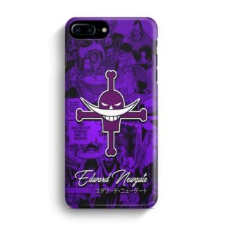 One Piece Edward Newgate Comic Logo iPhone 7 Plus / 8 Plus 3D Case