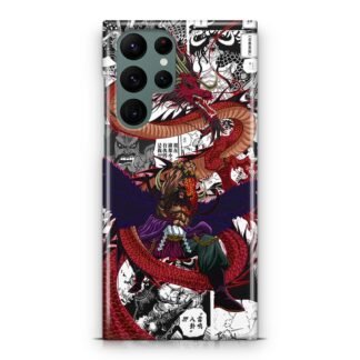 One Piece Kaido Comic Dragon Samsung Galaxy S23 / S23 Plus / S23 Ultra / S23 FE 3D Case
