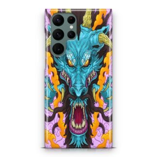 One Piece Kaido Dragon Head Samsung Galaxy S23 / S23 Plus / S23 Ultra / S23 FE 3D Case