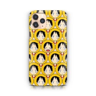 One Piece Luffy Head Collage iPhone 13 / 13 Pro / 13 Pro Max / 13 Mini 3D Case