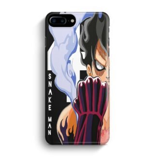 One Piece Luffy Snake Man Cover iPhone 7 Plus / 8 Plus 3D Case
