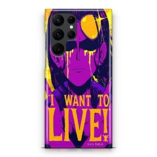 One Piece Nico Robin Quote Samsung Galaxy S25 / S25 Plus / S25 Ultra 3D Case