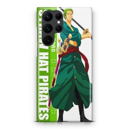 One Piece Roronoa Zoro Straw Hat Pirates Samsung Galaxy S25 / S25 Plus / S25 Ultra 3D Case