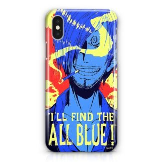 One Piece Sanji Quote iPhone X / XR / XS / XS Max 3D Case