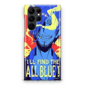 One Piece Sanji Quote Samsung Galaxy S25 / S25 Plus / S25 Ultra 3D Case
