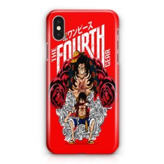 One Piece The Fourth Gear Luffy iPhone X / XR / XS / XS Max 3D Case
