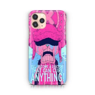 One Piece Tony Tony Chopper Quote iPhone 13 / 13 Pro / 13 Pro Max / 13 Mini 3D Case