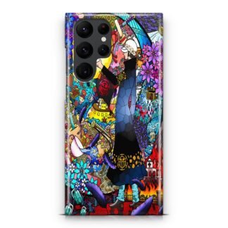 One Piece Trafalgar Law Mosaic Samsung Galaxy S25 / S25 Plus / S25 Ultra 3D Case
