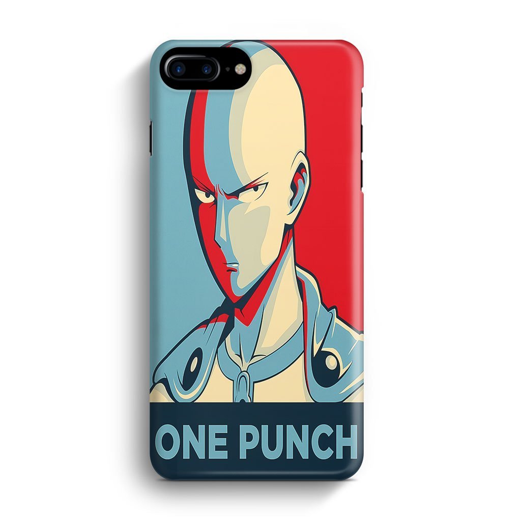 One Punch Man Saitama Vector iPhone 7 Plus / 8 Plus 3D Case
