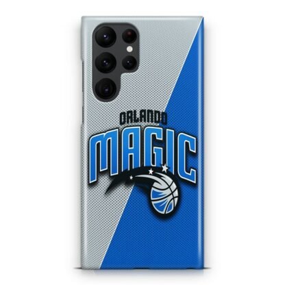 Orlando Magic White Blue Logo Samsung Galaxy S25 / S25 Plus / S25 Ultra 3D Case