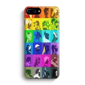 Overwatch All Hero Colorful iPhone 7 Plus / 8 Plus 3D Case