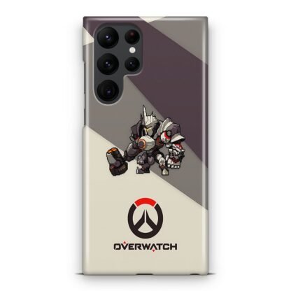 Overwatch Reinhardt Pixel Cover Samsung Galaxy S25 / S25 Plus / S25 Ultra 3D Case