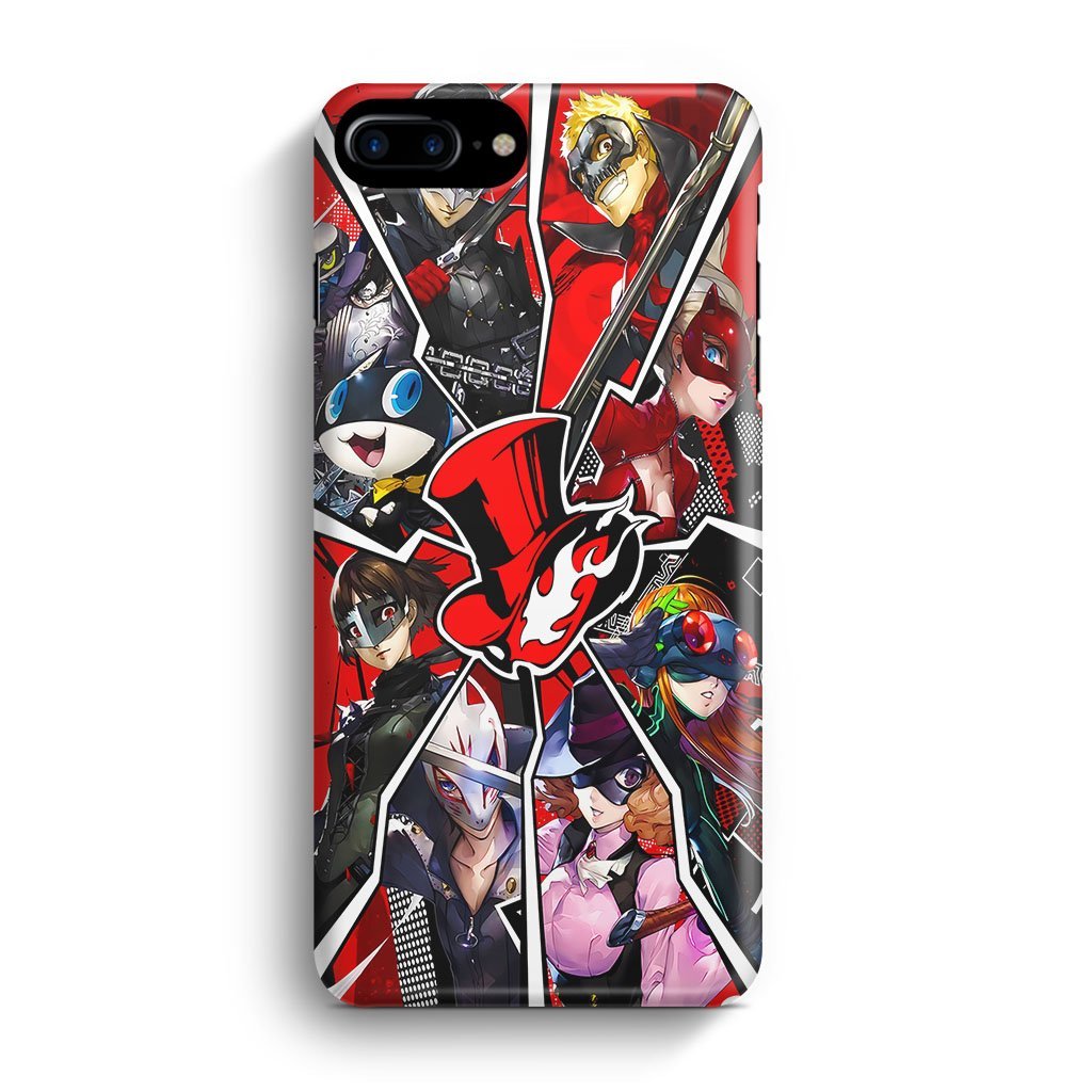 Persona 5 Character iPhone 7 Plus / 8 Plus 3D Case