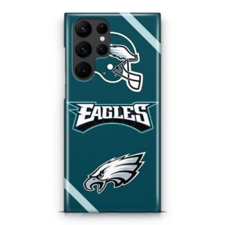 Philadelphia Eagles NFL Logo Samsung Galaxy S25 / S25 Plus / S25 Ultra 3D Case