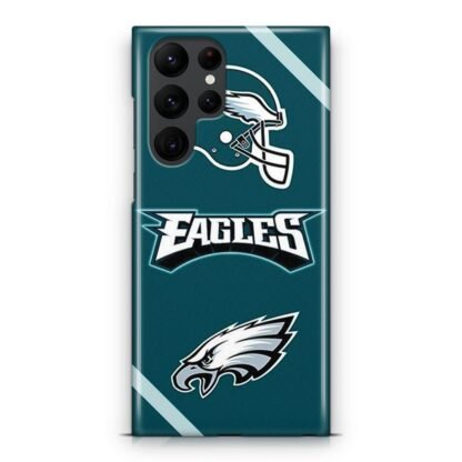 Philadelphia Eagles NFL Logo Samsung Galaxy S25 / S25 Plus / S25 Ultra 3D Case