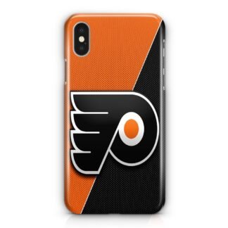 Philadelphia Flyers Carbon Logo iPhone X / XR / XS / XS Max 3D Case