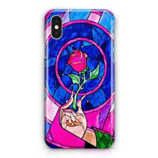Pink Flower Mosaic iPhone X / XR / XS / XS Max 3D Case