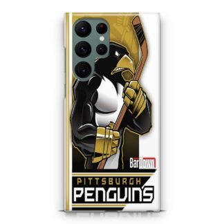 Pittsburgh Penguins Hockey Team Samsung Galaxy S23 / S23 Plus / S23 Ultra / S23 FE 3D Case