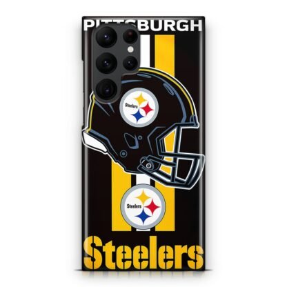 Pittsburgh Steelers Helmet NFL Logo Samsung Galaxy S25 / S25 Plus / S25 Ultra 3D Case