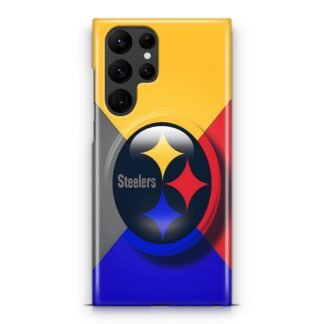 Pittsburgh Steelers Logo Samsung Galaxy S25 / S25 Plus / S25 Ultra 3D Case