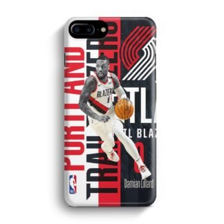 Portland Trail Blazers Damian Lillard iPhone 7 Plus / 8 Plus 3D Case