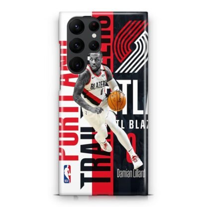 Portland Trail Blazers Damian Lillard Samsung Galaxy S25 / S25 Plus / S25 Ultra 3D Case