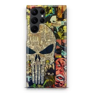Punisher Comic Samsung Galaxy S25 / S25 Plus / S25 Ultra 3D Case