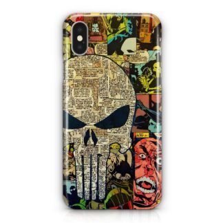 Punisher Comic iPhone X / XR / XS / XS Max 3D Case