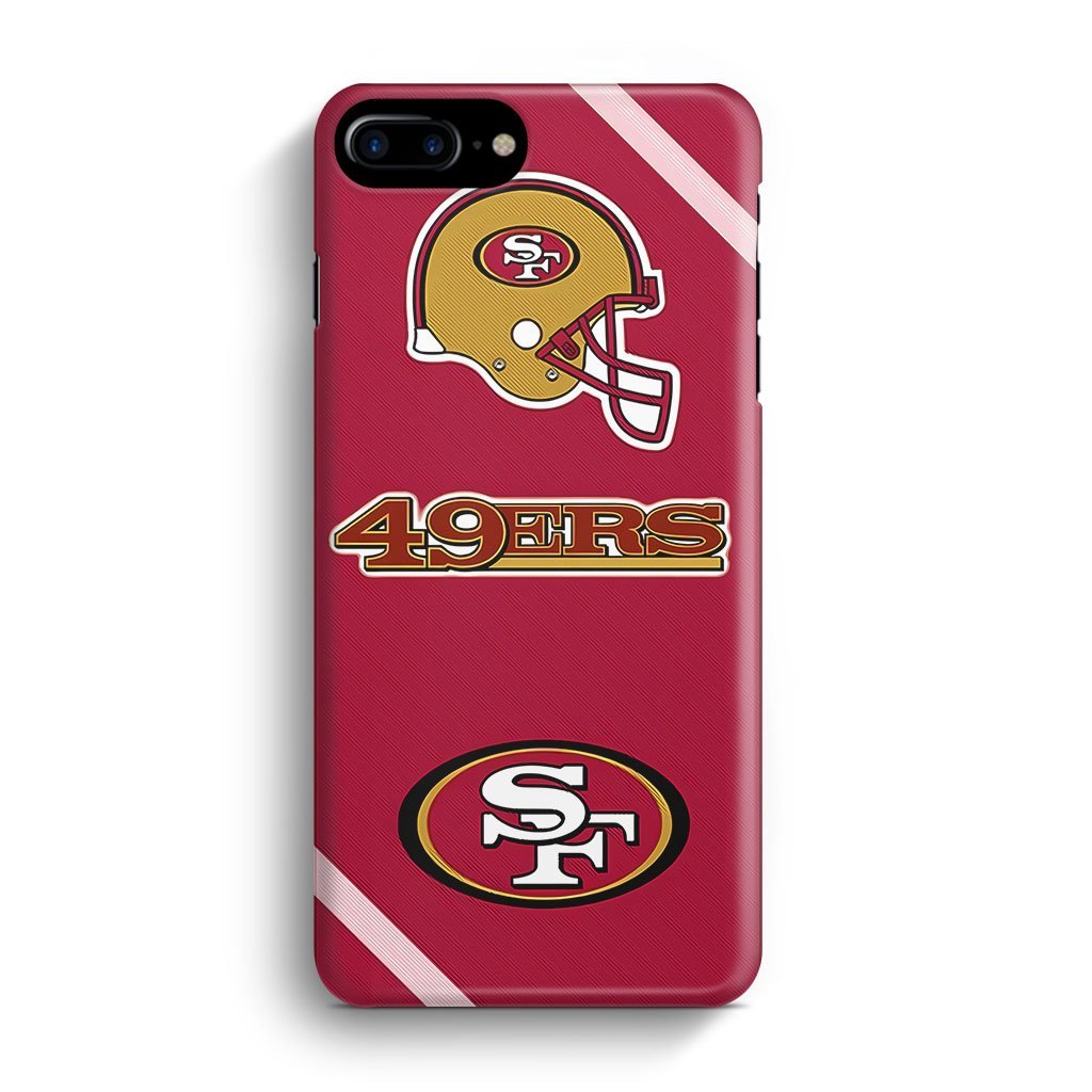 San Francisco 49ers NFL Logo iPhone 7 Plus / 8 Plus 3D Case