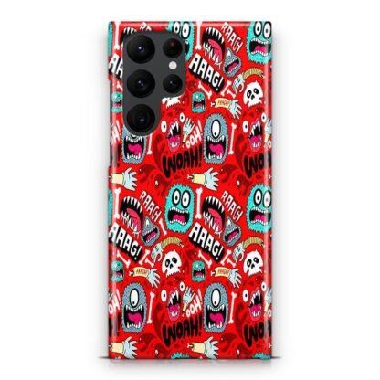 Scream Doodles Samsung Galaxy S25 / S25 Plus / S25 Ultra 3D Case