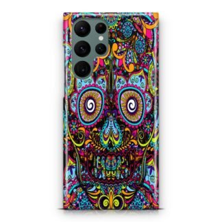 Skull Face Art Samsung Galaxy S23 / S23 Plus / S23 Ultra / S23 FE 3D Case